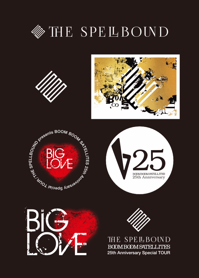 BIG LOVE TOUR -BOOM BOOM SATELLITES 25th Anniversary Special- Sticker2 –  中野ミュージック ONLINE STORE