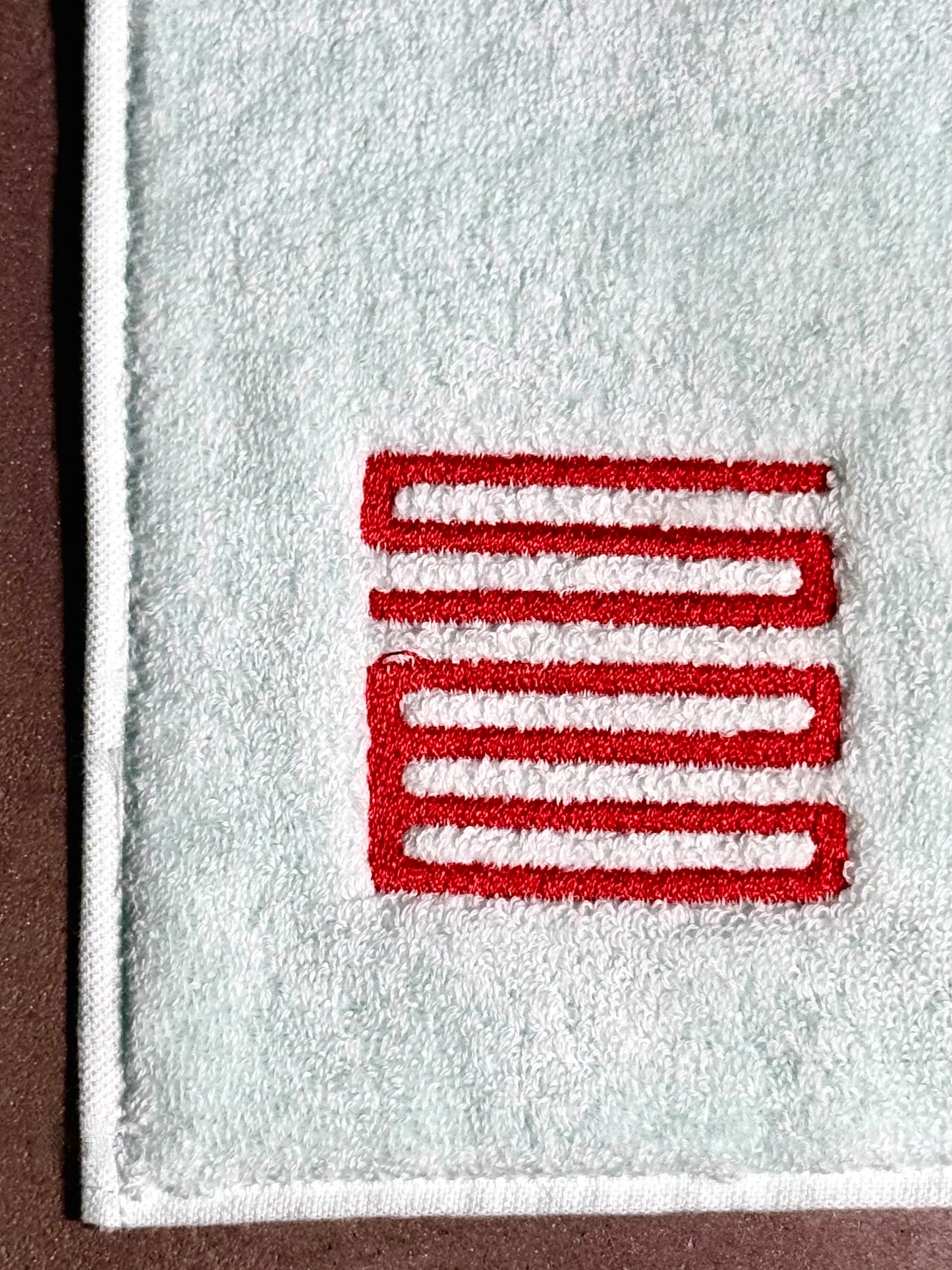 Embroidered Logo Hand Towel