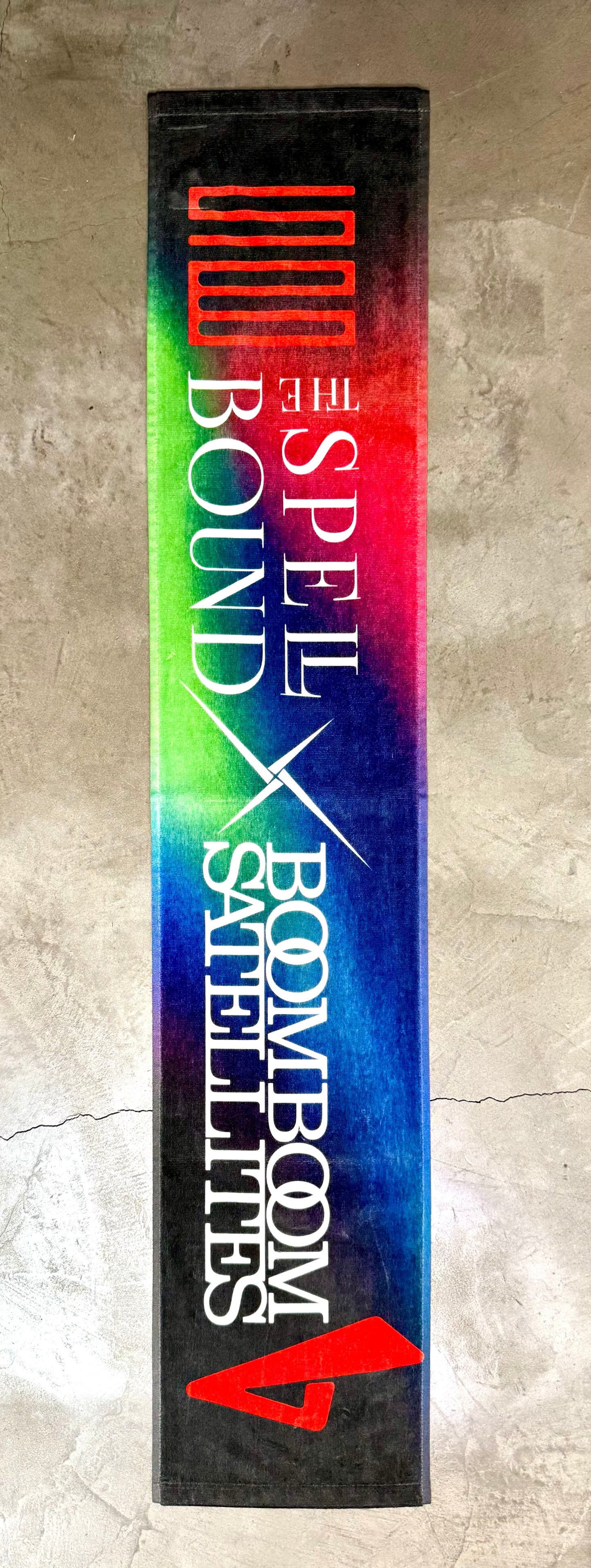 BOOM BOOM SATELLITES × THE SPELLBOUND コラボマフラータオル【8/18正午発売開始】