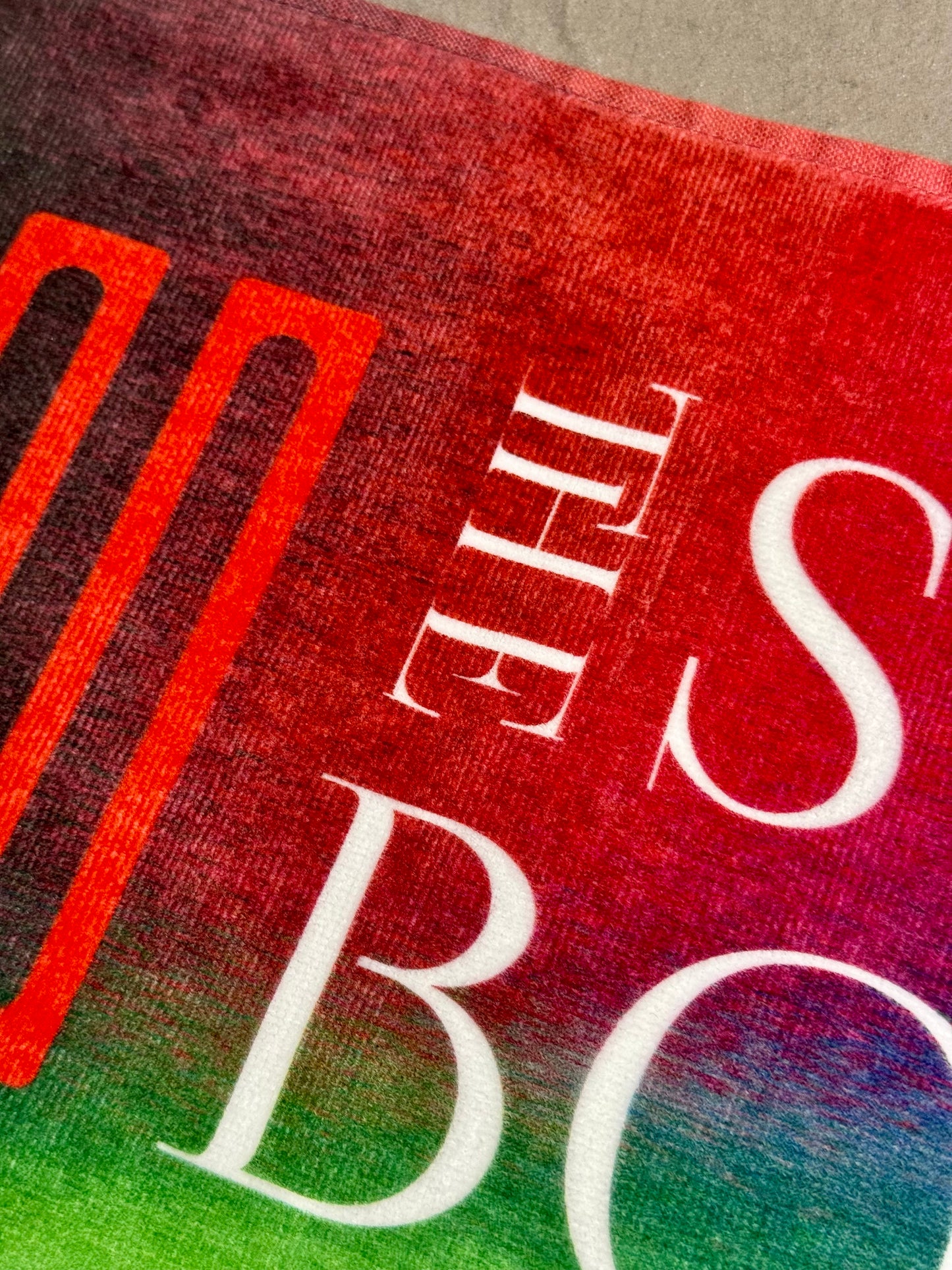 BOOM BOOM SATELLITES × THE SPELLBOUND コラボマフラータオル【8/18正午発売開始】