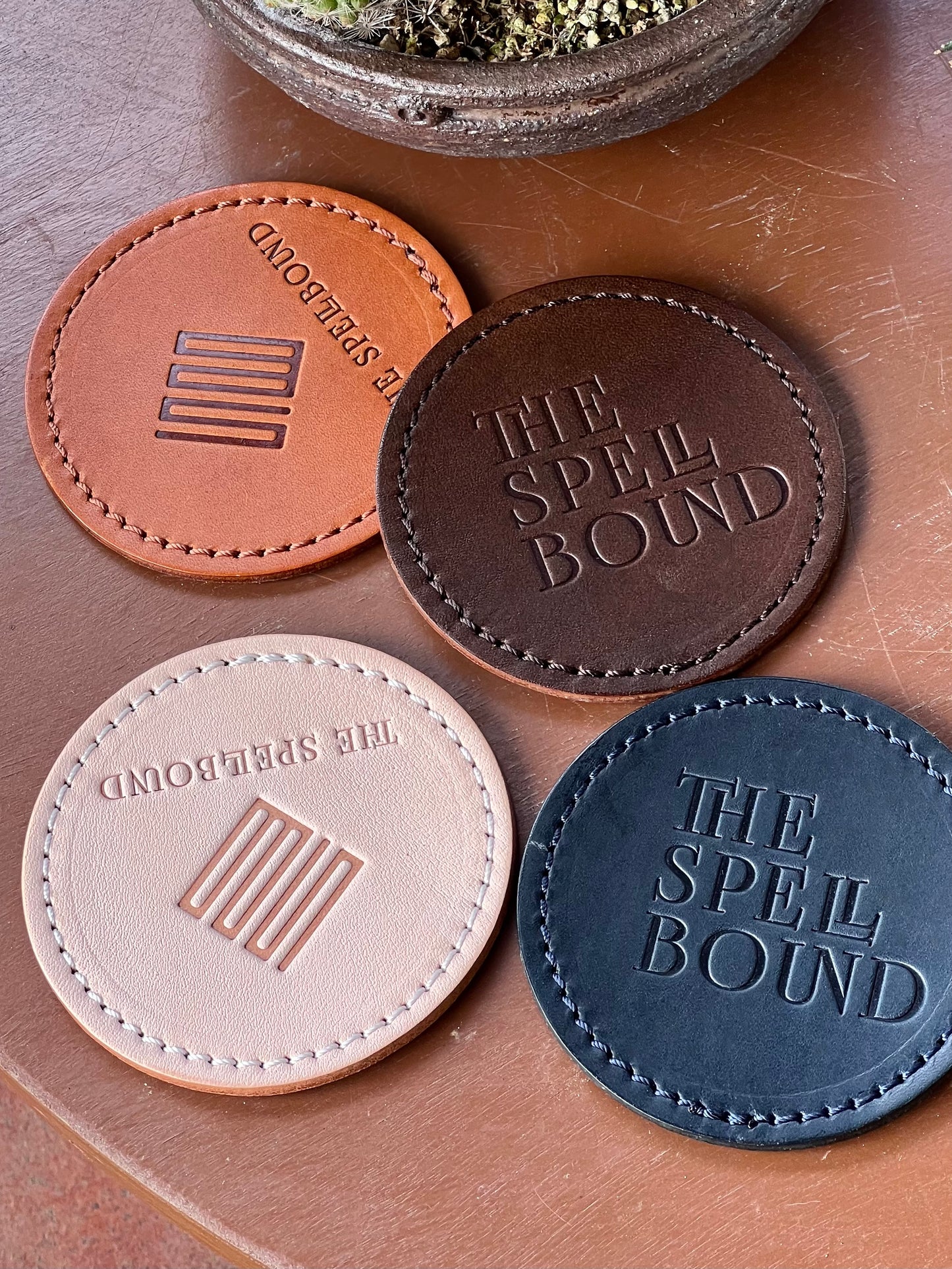 THE SPELLBOUND Original leather coaster【残りわずか】