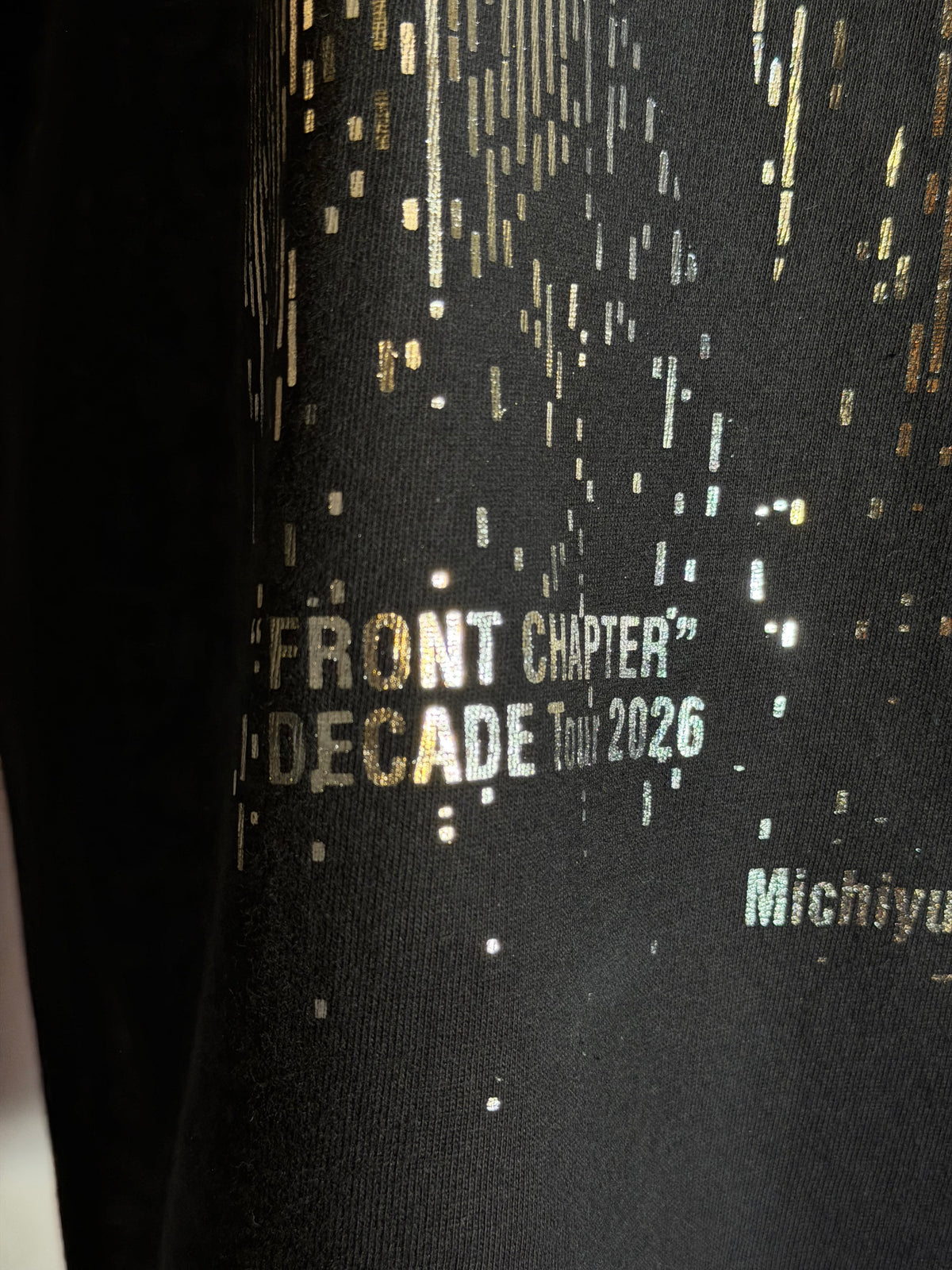 TSB×BBS“FRONT CHAPTER” -DECADE T-Shirts Black